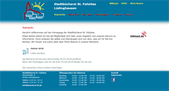 Desktop Screenshot of buecherei-lh.de